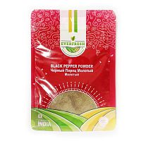 Перец чёрный молотый 50 г, Everfresh