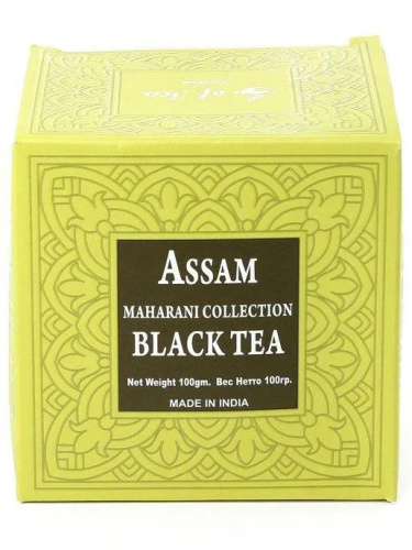 Чай черный крупно листовой Ассам Махарани (Assam Maharani Collection Black) 100 гр., Bharat Bazaar Чай черный крупно листовой Ассам Махарани (Assam Maharani Collection Black) 100 гр., Bharat Bazaar