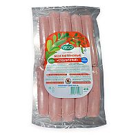 Сосиски веганские безглютеновые Столичные 400 г, VEGO