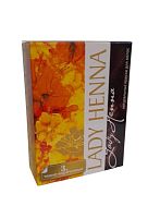 Травяная краска для волос (Темно-Коричневый) 60гр., (6х10гр.), Lady Henna