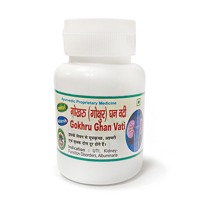 Гокхру гхан вати (Gokhru Ghan Vati) - здоровье мочеполовой и репродуктивной систем / 40 г, Adarsh