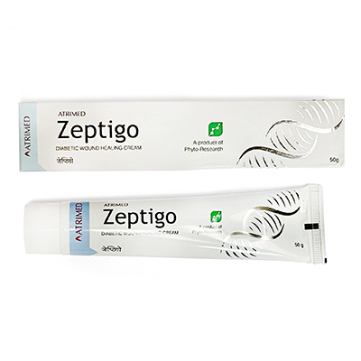 Зептиго крем (Zeptigo Cream) - от кожных проблем при диабете 50 г., Atrimed
