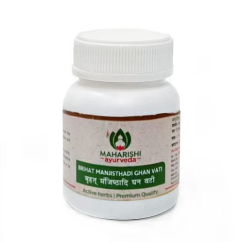 Брихат Манжиштьяди Гхан Вати - обмен веществ, очищение крови / 60 табл., Maharishi Ayurveda