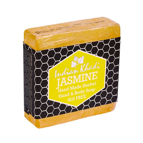 Мыло с Жасмином (Soap Jasmine) 100 г, Indian Khadi