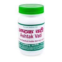 Аштак Вати (Ashtak Vati) - детокс, здоровье жкт и печени / 50 г, Adarsh