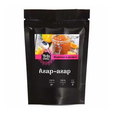 Агар-агар 40 г, Holy Om