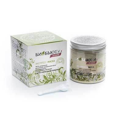 Экспресс-маска для сухой и нормальной кожи 170 г, БиоБьюти- Элит