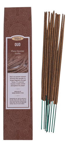 Благовония Oud Flora Incense Sticks (Агарвуд), 10 шт, Aasha Herbals