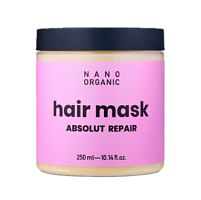 Маска-реконструктор для поврежденных волос с церамидами "Absolut repair" 250 мл, Nano Organic