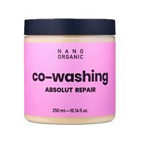 Ковошинг-реконструктор для окрашенных и поврежденных волос "Absolut repair" 250 мл, Nano Organic