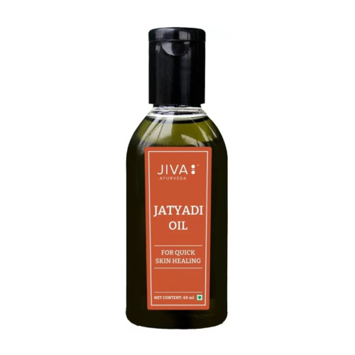 Джатияди масло (Jatyadi Oil) - от кожных заболеваний / 60 мл, Jiva Ayurvedic Pharmacy Джатияди масло (Jatyadi Oil) - от кожных заболеваний / 60 мл, Jiva Ayurvedic Pharmacy