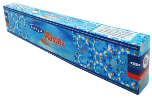 Благовония "Aastha Incense" (Аастха) 15 г, Satya