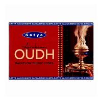 Благовония-конусы OUDH Backflow Dhoop Cones 10 шт., SATYA