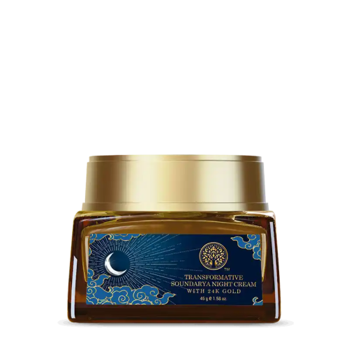 Крем для лица ночной с золотом (Transformative Soundarya Cream 24K GOLD) 45гр., FOREST Essentials