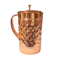 Кувшин медный для воды (Pure Copper) 1500 мл, Saga Steels