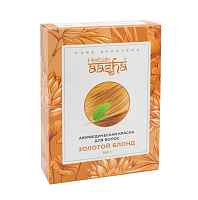 Аюрведическая травяная краска для волос (Золотой Блонд) 100гр., Aasha Herbals