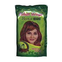 Хна для волос натуральная Mehandi 500 г, Dulhan Shringar