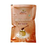 Леденцы от кашля "Мёд и имбирь"  20 шт., BAPS Amrut