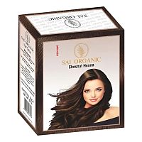 Хна для волос "Каштановый" (Chesnut) 6 пак. по 10 г, Sai Organic