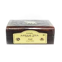 Чай индийский чёрный премиальный Ассам в деревянной коробке 50 г, FSSAI