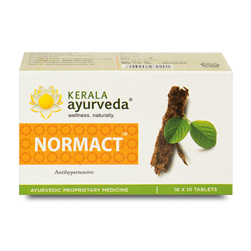 Нормакт (Normact) - нормализация давления / 100 табл, Kerala Ayurveda
