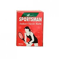 Спортсмен Боро Фреш (Sportsman) - бальзам индийский классический / 10 г, Reve Pharma