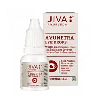 Аюнетра капли для глаз (AyuNetra) 10 мл, Jiva Ayurvedic Pharmacy