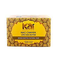 Мыло крафтовое ручной работы "Нагчампа и масло ши" 125 г, Kai Essentials