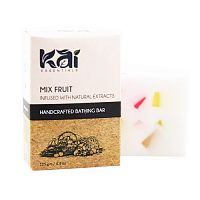 Мыло ручной работы Bathing bar "Фруктовый микс" 125 г, KAI Essentials