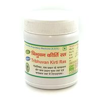 Трибхуван Кирти Рас (Tribhuvan Kirti Ras) 40 г (100-110 табл.), Adarsh