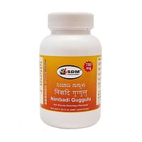 Нимбади Гуггул ДС (Nimbadi Guggulu DS) - для очищения крови 100 табл., SDM