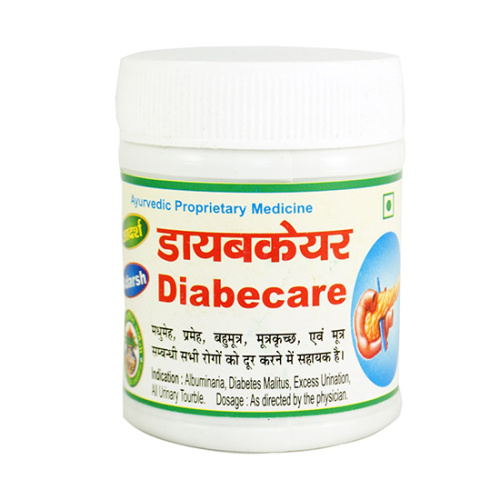 Диабкейр (Diabecare) - при диабете / 40 г (100 - 110 табл), Adarsh