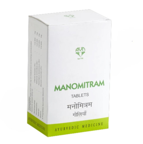 Маномитрам (Manomitram) - при тревоге, стрессе, рассеянности / 120 табл., AVN