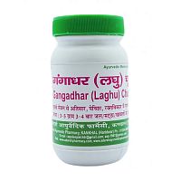 Гангадхар/Лагху чурна (Gangadhar/Laghu) - улучшение пищеварения, при несварении / 100 г, Adarsh