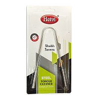 Очиститель языка из нержавеющей стали и меди STEEL (скребок), Hetvi