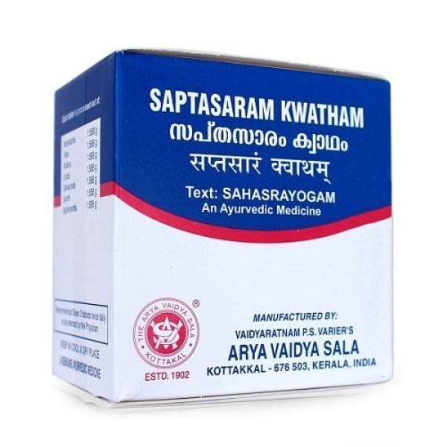 Саптасарам Кватхам (SAPTASARAM KWATHAM) женское здоровье 100 табл, Kottakkal