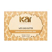 Мыло крафтовое ручной работы "Миндаль и масло ши" 125 г, Kai Essentials
