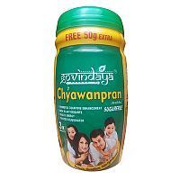 Чаванпран Авалеха без сахара (Chyawanpran Avaleha Sugarfree) 550 г, Govindaya