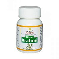 Брахми экстракт (Divine Brahmi) - тоник для нервной системы / 60 капс., BAPS Amrut