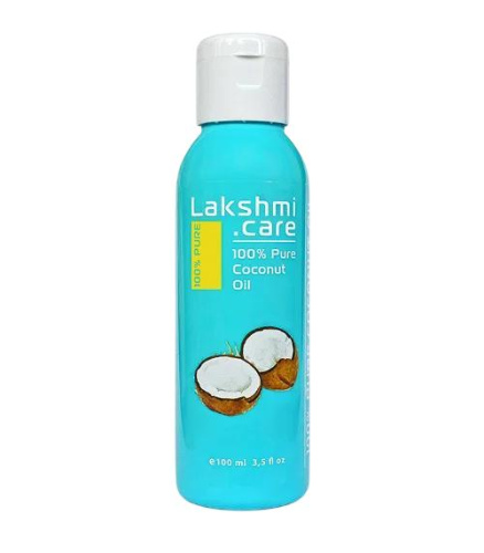 Масло кокосовое пищевое рафинированное (Refined) Био 100 мл, Lakshmi.Care