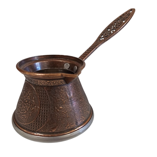 Турка для кофе, бронза, малая, 16 х 8 х 10,5 см. ZAMAK AY101/1 фото 3