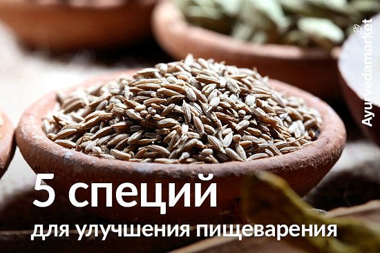 5 специй для улучшения пищеварения