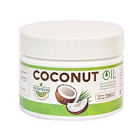 Масло кокосовое нерафинированное пищевое холодного отжима 200 мл, Everfresh