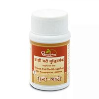 Брахми вати Буддхивардхак (Brahmi vati Buddhivardhak) 60 табл., Dhootapapeshwar