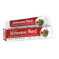 Зубная паста "Хербодент Красная" (Herbodent Red) 100 г, Dr. Jaikaran