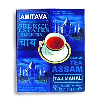Чай индийский черный крупнолистовой Black Tea Assam Taj Mahal Classic 200 г, Amitava