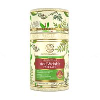 Маска для лица против морщин (Face Pack Anti Wrinkle Saffron and Papaya) 100 г, Khadi Natural