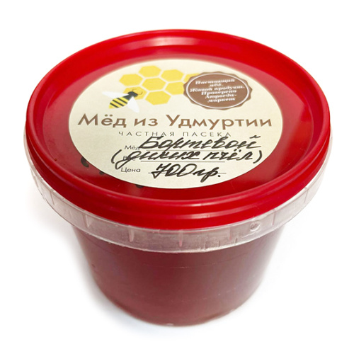 Мёд бортевой диких пчел (Удмуртия) 700 г