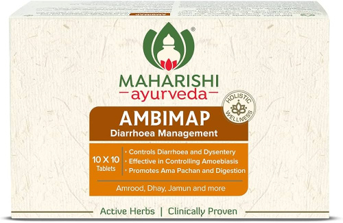 Амбимап (Ambimap) - при кишечных расстройствах / 100 табл., Maharishi Ayurveda