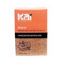 Мыло ручной работы Bathing bar "Персик" 125 г, KAI ESSENTIALS